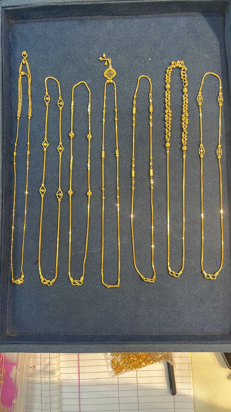 Gold Long Chain Collection 2